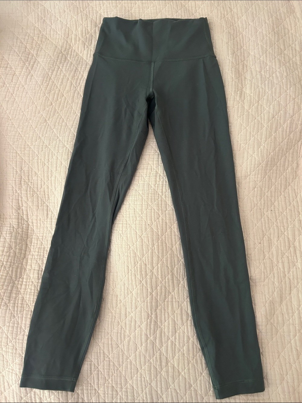 lululemon athletica Dark Green High-Rise Leggings